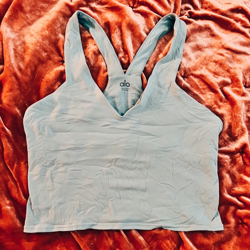 USED • ALO Airbrush Real Bra Tank • L